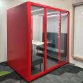 Office at Ocean Financial Centre | Product Seen: [Lull Meeting Pod - Talk Plus & Twilight Sofa]